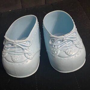 Vintage off brand Shoes to fit Cabbage Patch Kids-Perfect for young kids-Blue